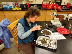 University of Tennessee Geography Department Testing Soil Samples